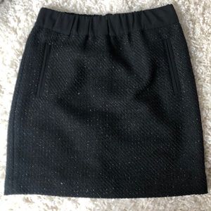 Ann Taylor Loft textured skirt
